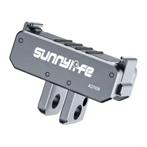 Sunnylife Aluminum Dual-Directional Mounting Adapteris for Osmo Nano / Action 6-1
