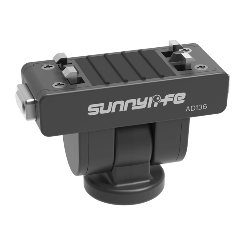 Sunnylife 1/4" Quick-Release Adapteris with 180° Rotation for Insta360 X4 Air / X5 / Ace Pro 2 / 1 / Ace-1