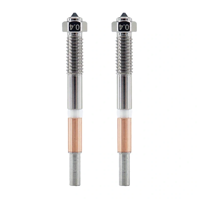QiDi 0.4 mm Bimetal Nozzle for the Q2 Series (2 pcs.)-1