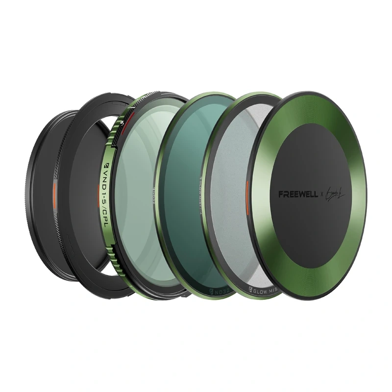 Variable ND/CPL Filtras kit Freewell Brandon Li 86mm-1
