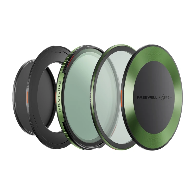 Variable ND/CPL Filtras kit Freewell Brandon Li 67mm-1