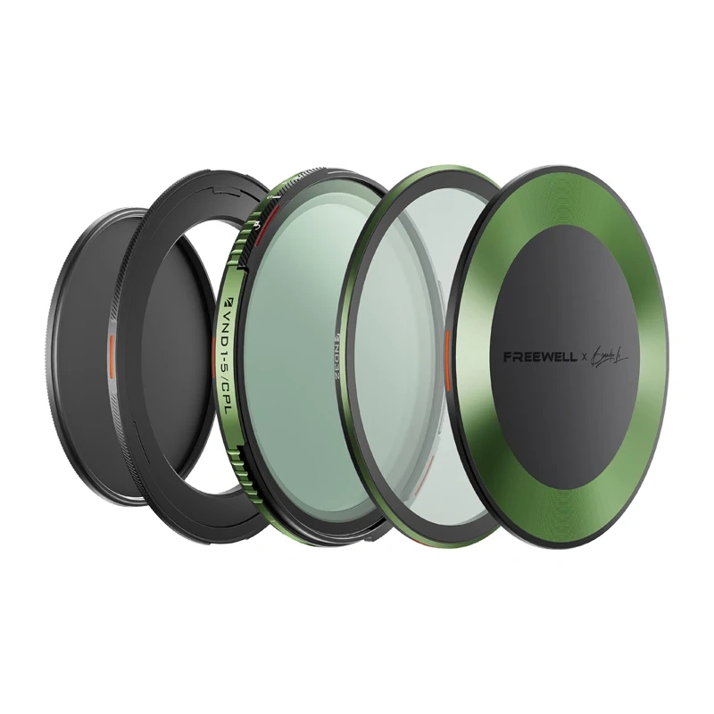 Variable density ND/CPL Filtras kit Freewell Brandon Li 72mm-1