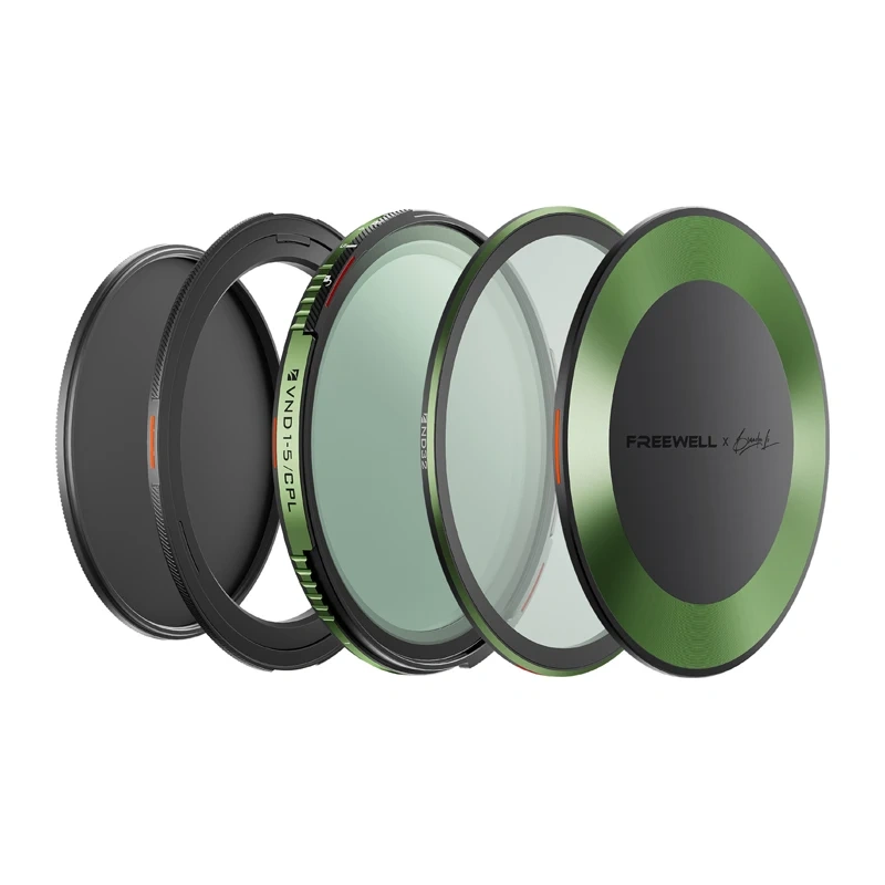 Variable ND/CPL Filtras kit Freewell Brandon Li 77mm-1