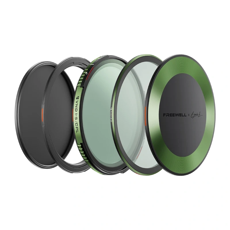 Variable ND/CPL Filtras set Freewell Brandon Li 82mm-1