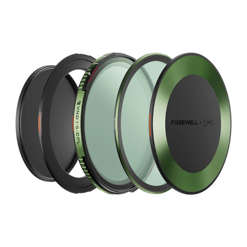 Variable ND/CPL Filtras kit Freewell Brandon Li 86mm-1