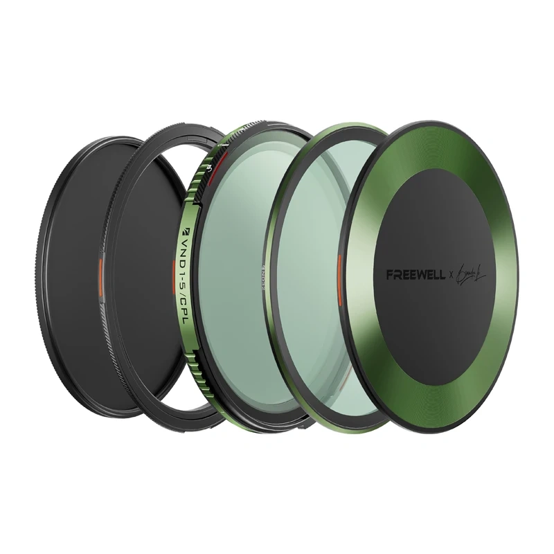 Variable ND/CPL Filtras kit Freewell Brandon Li 95mm-1