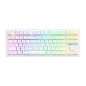 Wireless Klaviatūra ATTACK SHARK M87PROV2RGB (white)-1