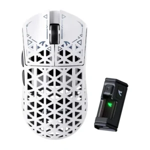 Computer Pelė ATTACK SHARK R5 Ultra 3-Mode (white)-1