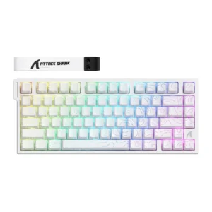 Mechanical Klaviatūra ATTACK SHARK R82HE (white)-1
