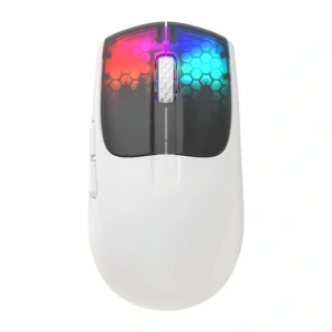 Wireless Pelė ATTACK SHARK X5 (black and white)-1