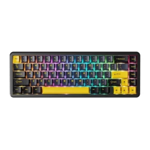 Mechanical Klaviatūra ATTACK SHARK X65 HE (black and yellow)-1