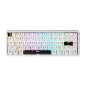 Mechanical Klaviatūra ATTACK SHARK X65 HE (white and black)-1