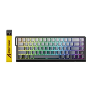 Mechanical Klaviatūra ATTACK SHARK X68 HE (black and gray)-1