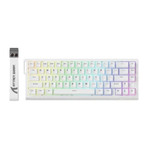 Mechanical Klaviatūra ATTACK SHARK X68 HE (white)-1