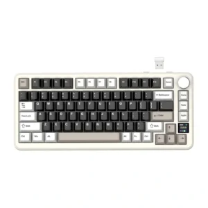 Wireless Klaviatūra ATTACK SHARK X87 (white and black)-1